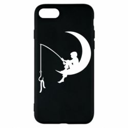 Чехол для iPhone 7 Мальчик рыбачит - PrintSalon