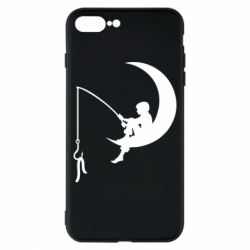Чехол для iPhone 8 Plus Мальчик рыбачит - PrintSalon
