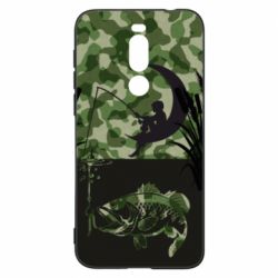 Чохол для Meizu X8 Хлопчик сидячи на місяці рибалить - PrintSalon