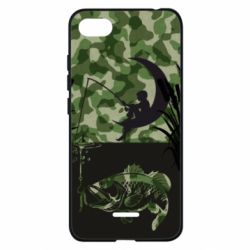 Чохол для Xiaomi Redmi 6A Хлопчик сидячи на місяці рибалить - PrintSalon
