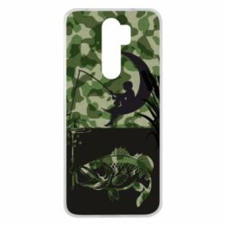 Чохол для Xiaomi Redmi Note 8 Pro Хлопчик сидячи на місяці рибалить - PrintSalon