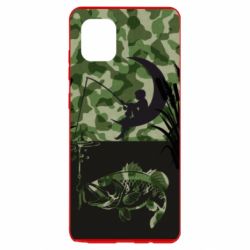 Чохол для Samsung Note 10 Lite Хлопчик сидячи на місяці рибалить - PrintSalon