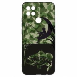 Чохол для Oppo A15s / A15 Хлопчик сидячи на місяці рибалить - PrintSalon