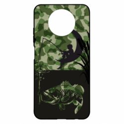 Чохол для Xiaomi Redmi Note 9 5G/Redmi Note 9T Хлопчик сидячи на місяці рибалить - PrintSalon