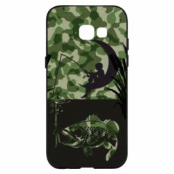 Чохол для Samsung A5 2017 Хлопчик сидячи на місяці рибалить - PrintSalon