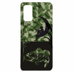 Чохол для Realme 7 Pro Хлопчик сидячи на місяці рибалить - PrintSalon