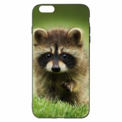 Чохол для iPhone 6 Plus/6S Plus Маленький єнот - PrintSalon