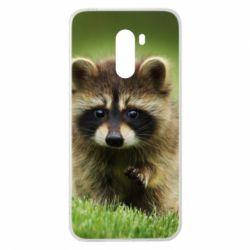 Чохол для Xiaomi Pocophone F1 Маленький єнот - PrintSalon