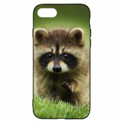 Чохол для iPhone 8 Маленький єнот - PrintSalon