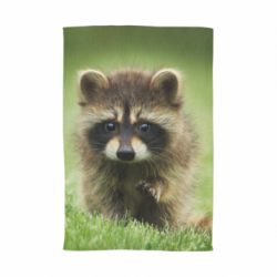 Рушник з принтом Маленький єнот - PrintSalon