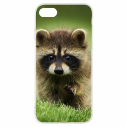 Чохол для iPhone SE 2020 Маленький єнот - PrintSalon