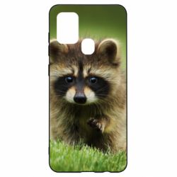 Чохол для Samsung A21s Маленький єнот - PrintSalon