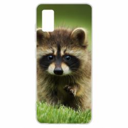Чохол для Samsung A41 Маленький єнот - PrintSalon