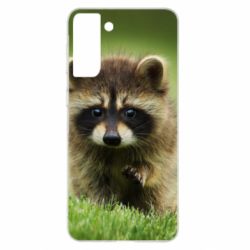 Чохол для Samsung S21+ Маленький єнот - PrintSalon