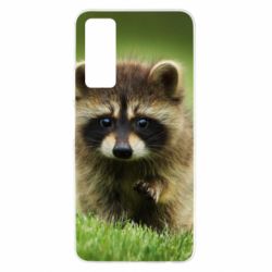 Чохол для Huawei P Smart 2021 Маленький єнот - PrintSalon