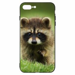 Чохол для iPhone 8 Plus Маленький єнот - PrintSalon