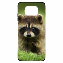 Чохол для Xiaomi Poco X3 Маленький єнот - PrintSalon