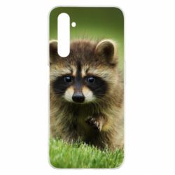 Чохол для Realme 6 Pro Маленький єнот - PrintSalon