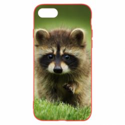 Чохол для iPhone SE 2022 Маленький єнот - PrintSalon