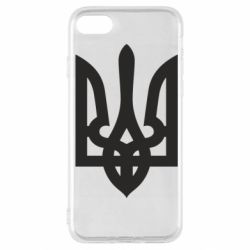 Чехол для iPhone SE 2022 Маленький герб України - PrintSalon