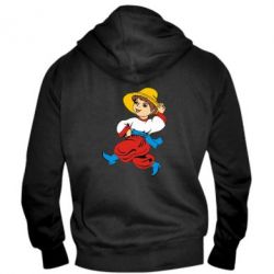 Чоловіче худі на блискавці Маленький українець - PrintSalon