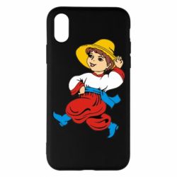 Чохол для iPhone X/Xs Маленький українець - PrintSalon
