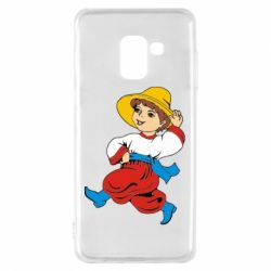 Чохол для Samsung A8 2018 Маленький українець - PrintSalon