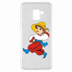 Чохол для Samsung A8+ 2018 Маленький українець - PrintSalon