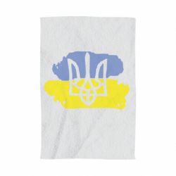 Полотенце с принтом Мальований прапор - PrintSalon