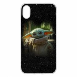 Чохол для iPhone X/Xs Малыш Йода из сериала Мандалорец - PrintSalon