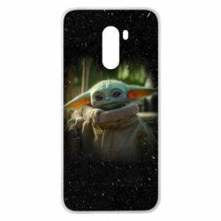 Чохол для Xiaomi Pocophone F1 Малыш Йода из сериала Мандалорец - PrintSalon