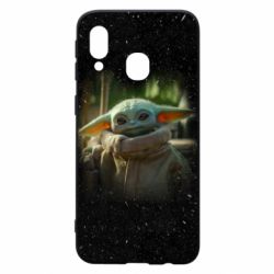 Чохол для Samsung A40 Малыш Йода из сериала Мандалорец - PrintSalon