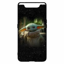 Чохол для Samsung A80 Малыш Йода из сериала Мандалорец - PrintSalon