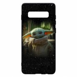 Чохол для Samsung S10+ Малыш Йода из сериала Мандалорец - PrintSalon
