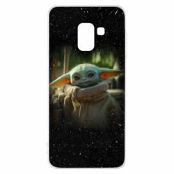 Чохол для Samsung A8 2018 Малыш Йода из сериала Мандалорец - PrintSalon