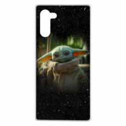 Чохол для Samsung Note 10 Малыш Йода из сериала Мандалорец - PrintSalon