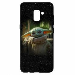 Чохол для Samsung A8+ 2018 Малыш Йода из сериала Мандалорец - PrintSalon