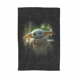 Рушник з принтом Малыш Йода из сериала Мандалорец - PrintSalon