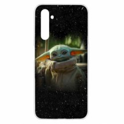 Чохол для Realme 6 Малыш Йода из сериала Мандалорец - PrintSalon