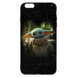 Чохол для iPhone 6 Plus/6S Plus Малыш Йода из сериала Мандалорец - PrintSalon