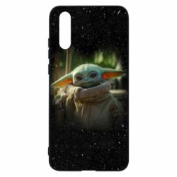 Чохол для Huawei P20 Малыш Йода из сериала Мандалорец - PrintSalon