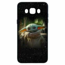 Чохол для Samsung J7 2016 Малыш Йода из сериала Мандалорец - PrintSalon