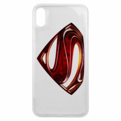 Чехол для iPhone Xs Max Man of Steel - PrintSalon
