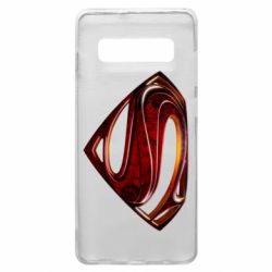 Чехол для Samsung S10+ Man of Steel - PrintSalon