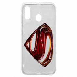 Чехол для Samsung A20 Man of Steel - PrintSalon