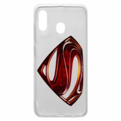 Чехол для Samsung A30 Man of Steel - PrintSalon