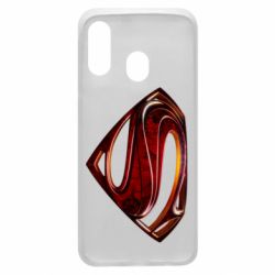 Чехол для Samsung A40 Man of Steel - PrintSalon