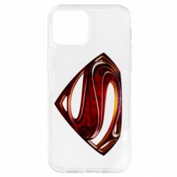 Чехол для iPhone 12 Man of Steel - PrintSalon