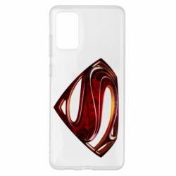 Чехол для Samsung S20+ Man of Steel - PrintSalon