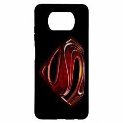 Чехол для Xiaomi Poco X3 Man of Steel - PrintSalon